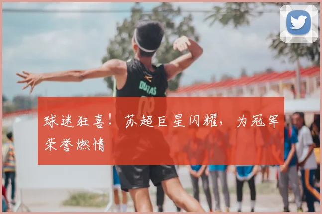球迷狂喜！苏超巨星闪耀，为冠军荣誉燃情