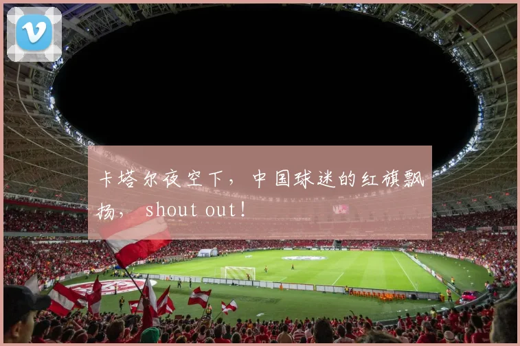 卡塔尔夜空下,中国球迷的红旗飘扬, shout out!